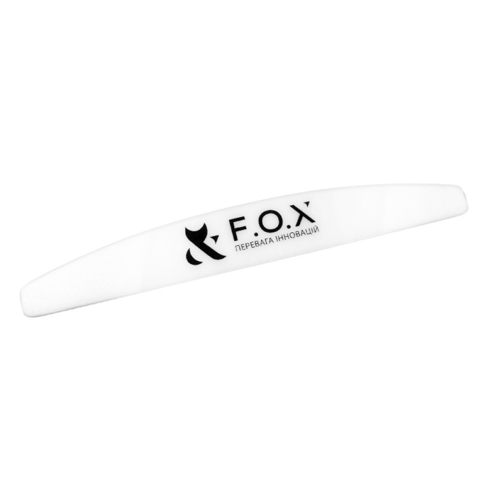 Пластиковая основа для пилки F.O.X Nail File Plastic полумесяц 167 мм