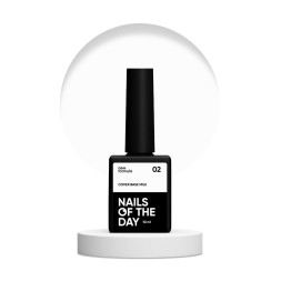 База камуфлирующая Nails Of The Day Cover Base New Formula Milk 02 молочный 10 мл