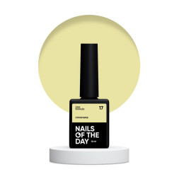 База камуфлирующая Nails Of The Day Cover Base New Formula 17 нежно-лимонный 10 мл