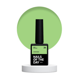 База камуфлирующая Nails Of The Day Cover Base New Formula 24 салатовый 10 мл