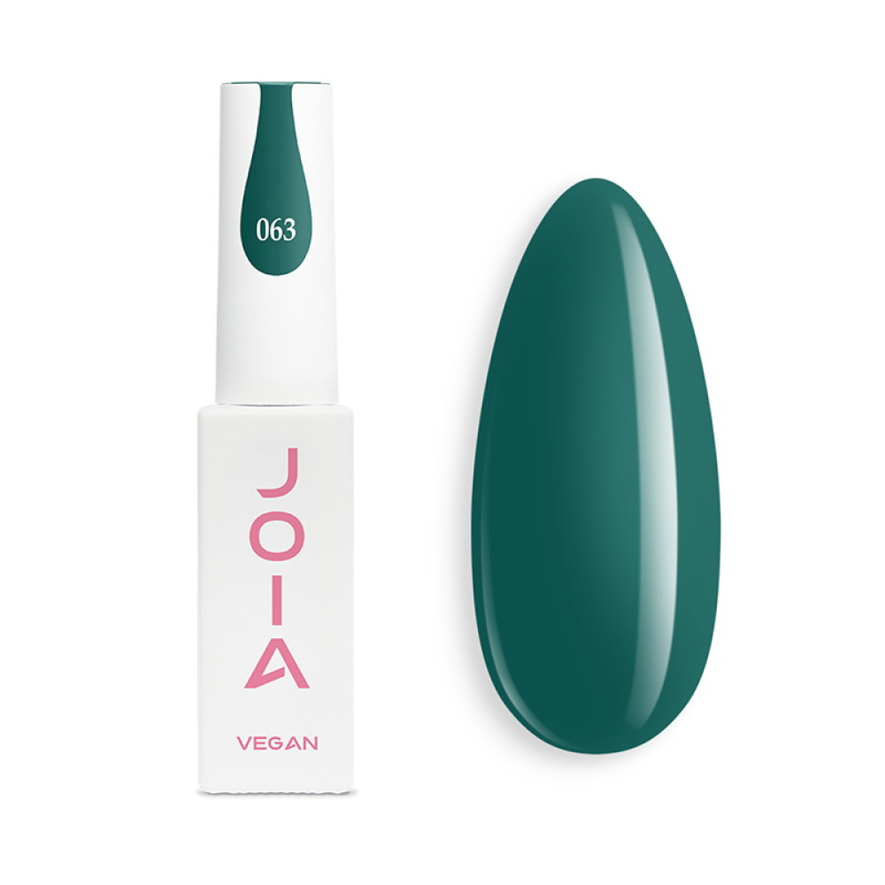 Гель-лак JOIA vegan 063 изумрудный 6 мл