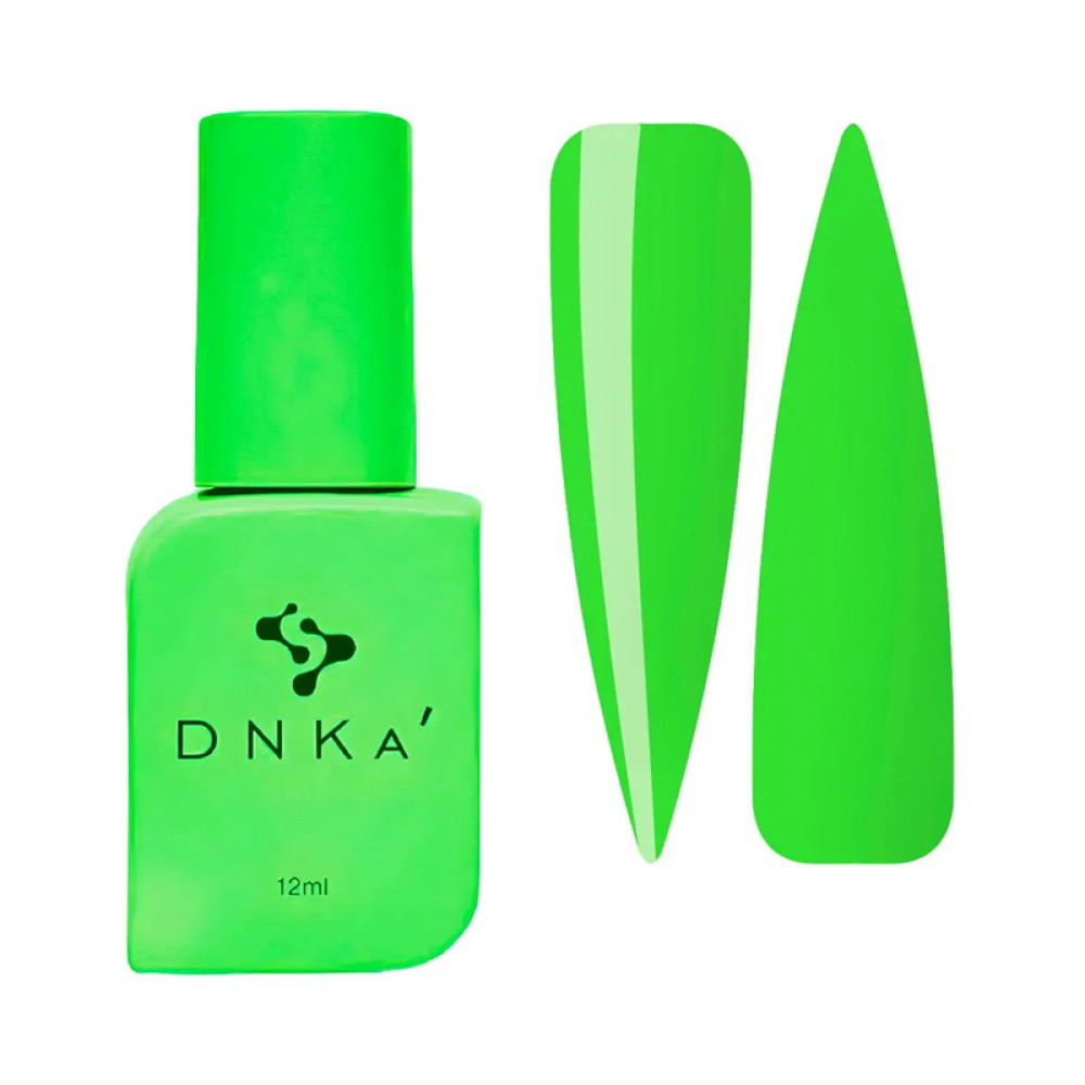 Жидкий гель DNKa Liquid Acrygel Island 0040 Bali для укрепления ногтей яркий салатовый 12 мл