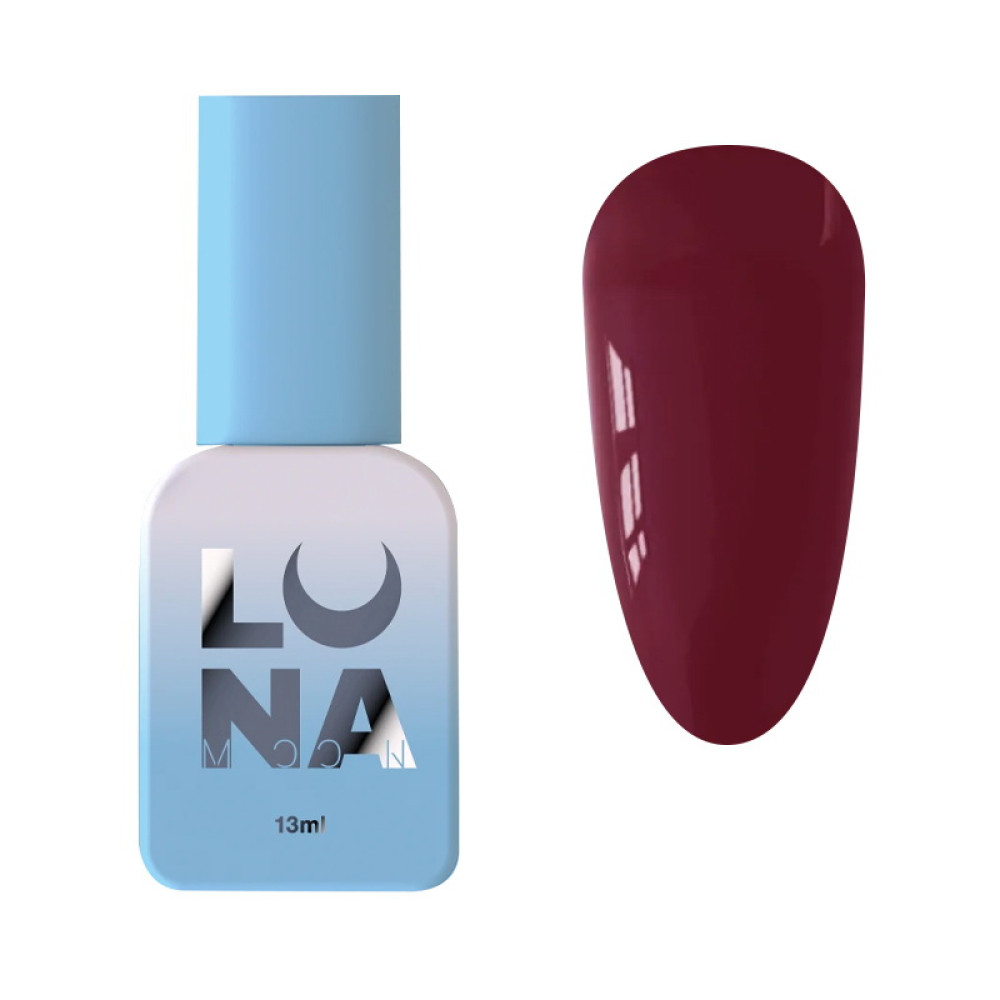 Гель-лак Luna Color Gel 006 винно-бордовий 13 мл