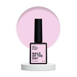Гель-лак Nails Of The Day Lets Special Bridgerton 273 Eloise холодный розовый с мелким шиммером 10 мл