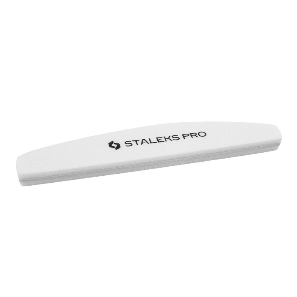 Баф-шліфувальник для нігтів Staleks PRO Expert 41 100/180 грит півмісяць