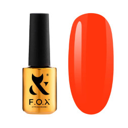 Гель-лак F.O.X Spectrum Gel Vinyl 036 Extreme коралловый. 7 мл