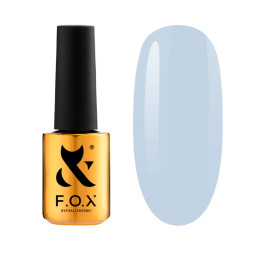 Гель-лак F.O.X Spectrum Gel Vinyl 054 Titanium серо-сиреневый. 7 мл