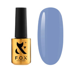 Гель-лак F.O.X Spectrum Gel Vinyl 060 Right васильковый деним. 7 мл