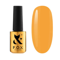 Гель-лак F.O.X Spectrum Gel Vinyl 067 Iconic теплый желтый. 7 мл