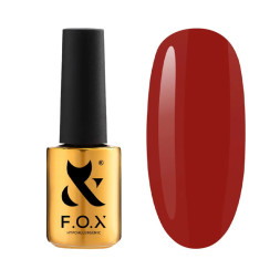 Гель-лак F.O.X Spectrum Gel Vinyl 074 Front красный. 7 мл