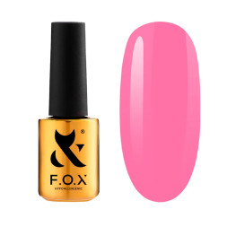 Гель-лак F.O.X Spectrum Gel Vinyl 080 Obsessed летний розовый. 7 мл