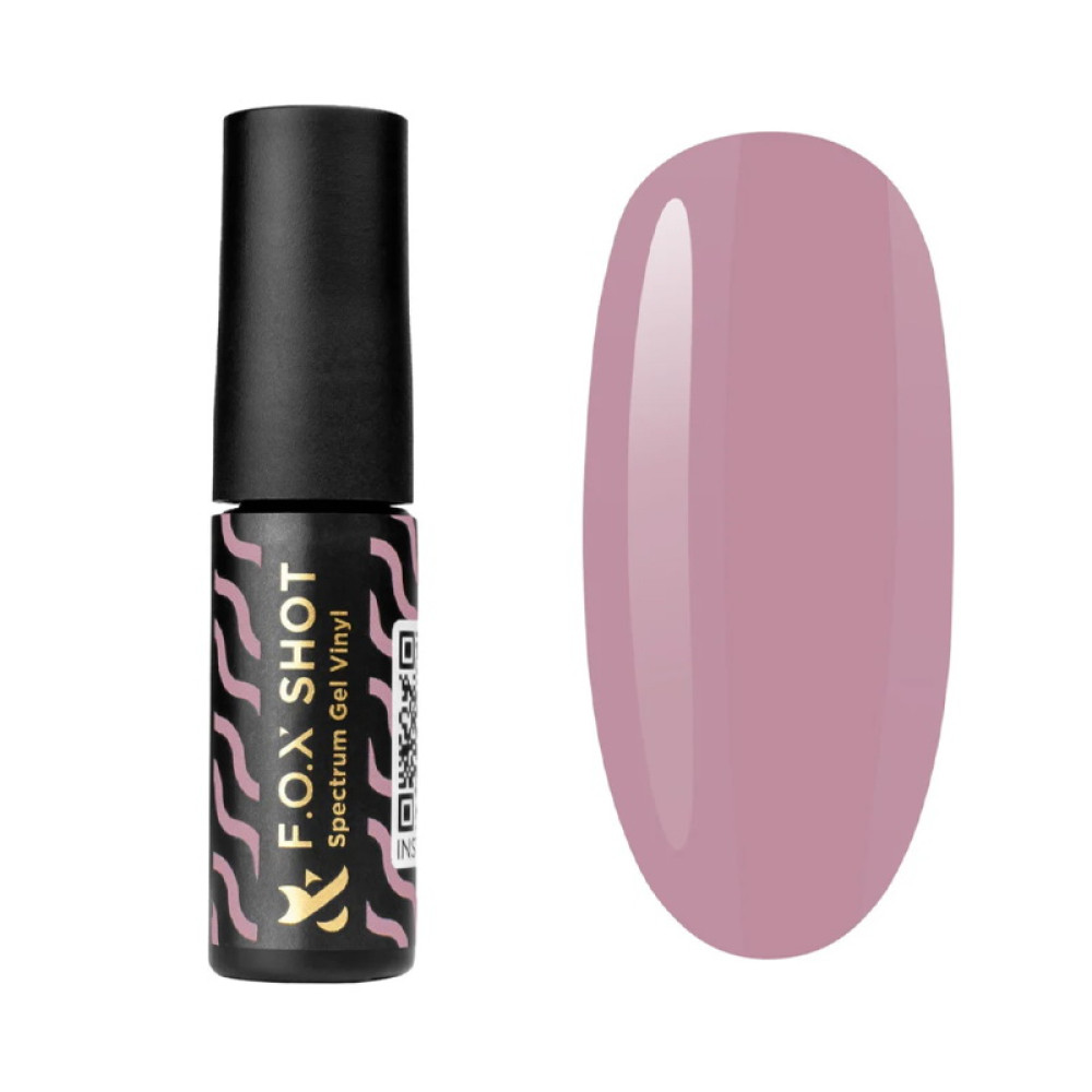 Гель-лак F.O.X Shot Spectrum Gel Vinyl 047 Babe розовый бейби. 5 мл