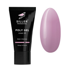 Полігель Siller Professional Poly Gel Cover 003. рожевий. 30 мл