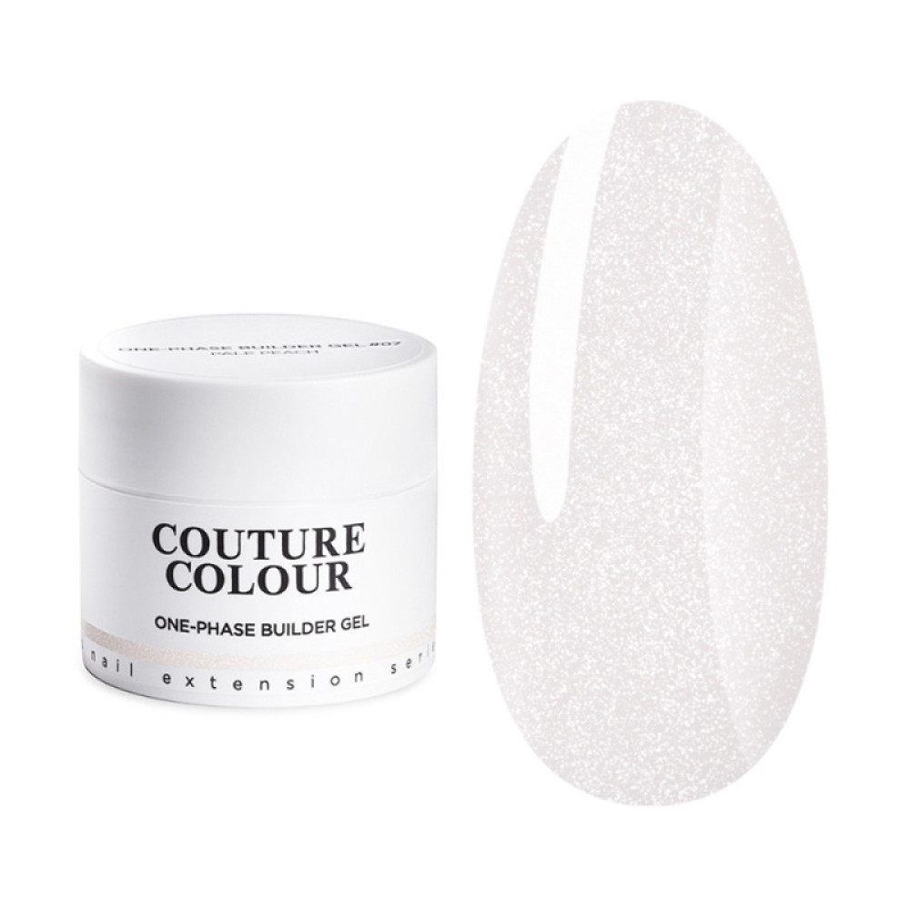 Гель однофазний Couture Colour 1-phase Builder Gel 07 Baked Milk пряжене молоко 50 мл