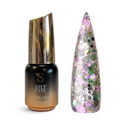 Гель-лак Steffani Color Shine 28 с блестками 5 мл