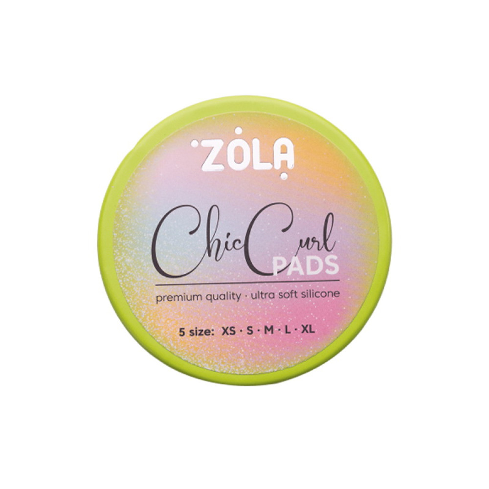 Валики силиконовые для ламинирования ресниц ZOLA Chic Curl Pads (XS. S. M. L. XL)