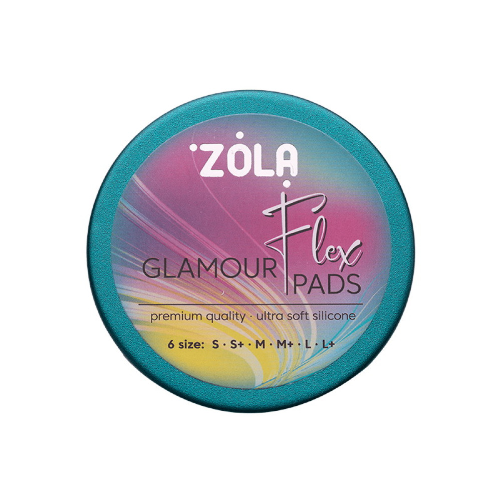 Валики силіконові для ламінування вій ZOLA Glamour Flex Pads (S. S. M. M. L. L)