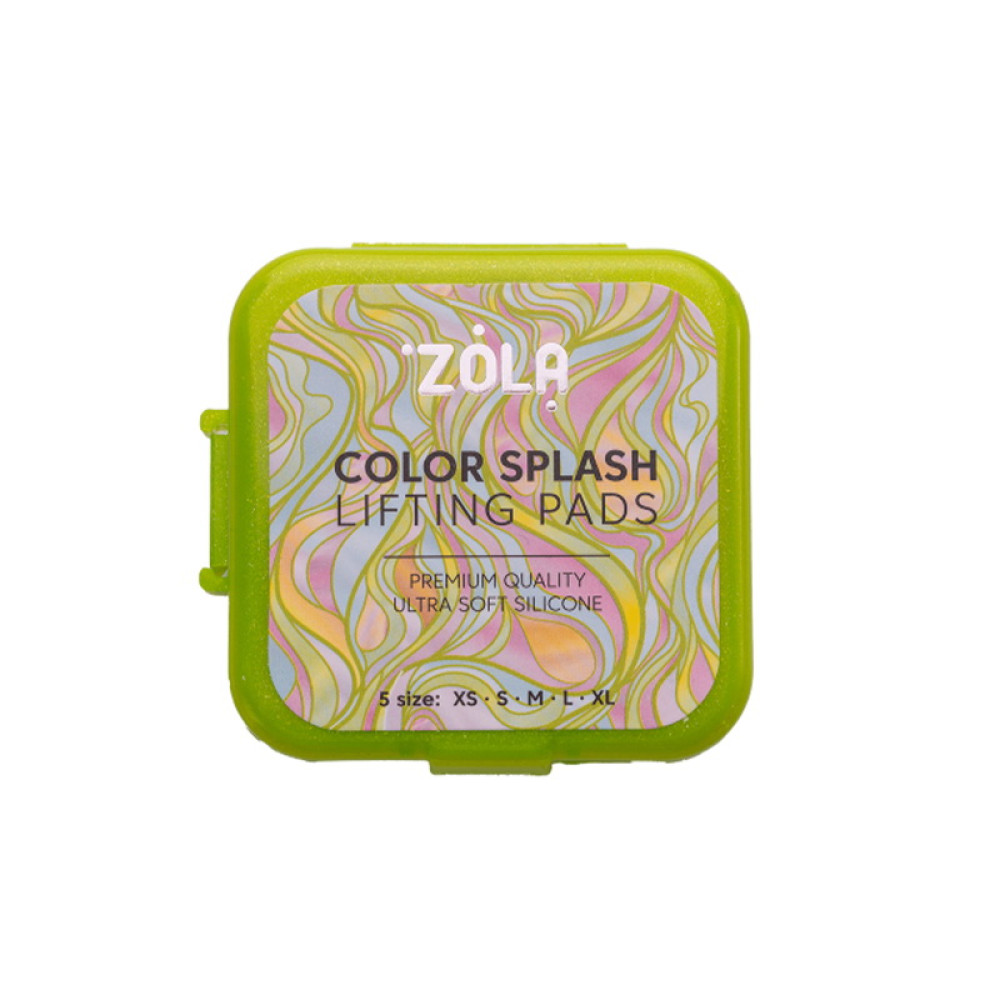 Валики силіконові для ламінування вій ZOLA Color Splash Lifting Pads (XS. S. M. L. XL)