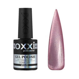 Гель-лак Oxxi Professional Crystal Cat 002 світло-рожевий з шимером 10 мл