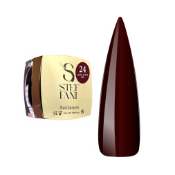 Акрил-гель Steffani Light Acryl Gel 24 для зміцнення нігтів винний 10 мл