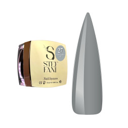 Акрил-гель Steffani Light Acryl Gel 27 для зміцнення нігтів сірий серпанок 10 мл