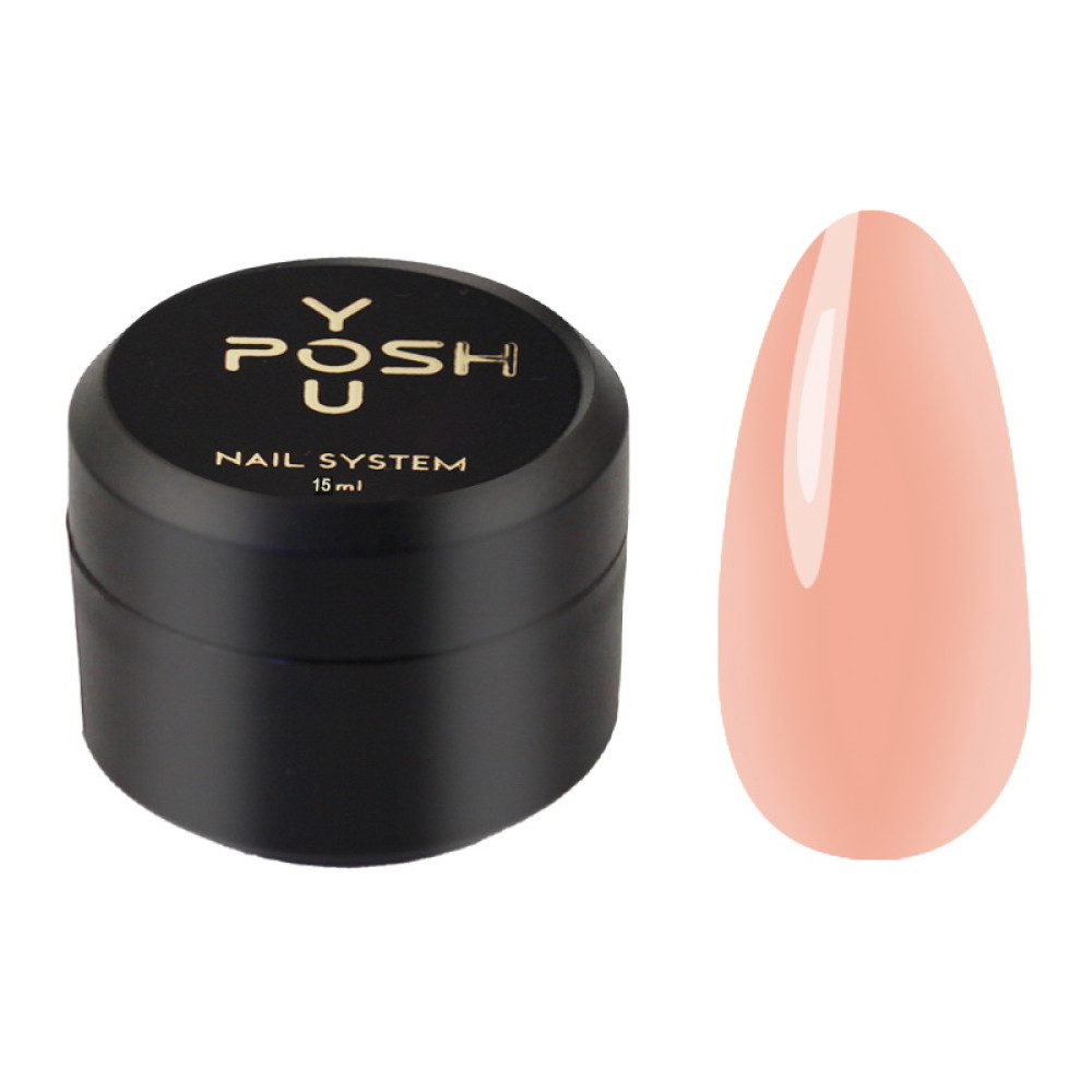 Гель камуфлирующий You POSH Gel 02 Sweet Peach. сладкий персик. 15 мл