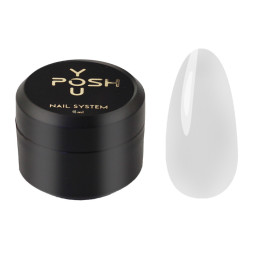 Гель для нарощування трифазний густий You POSH Gel 06 Clear прозорий 15 мл