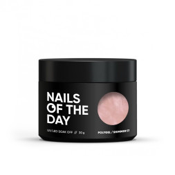 Полігель Nails Of The Day Polygel Shimmer 07 шампань з дрібним шимером 30 мл