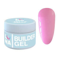 Гель-желе Luna Jelly Gelly 03 для моделювання лілово-рожевий 15 мл