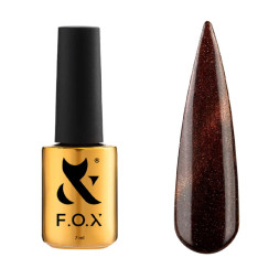 Гель-лак F.O.X Cat Eye Galaxy 002 вогняний 7 мл