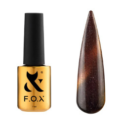 Гель-лак F.O.X Cat Eye Galaxy 005 теракотовий 7 мл