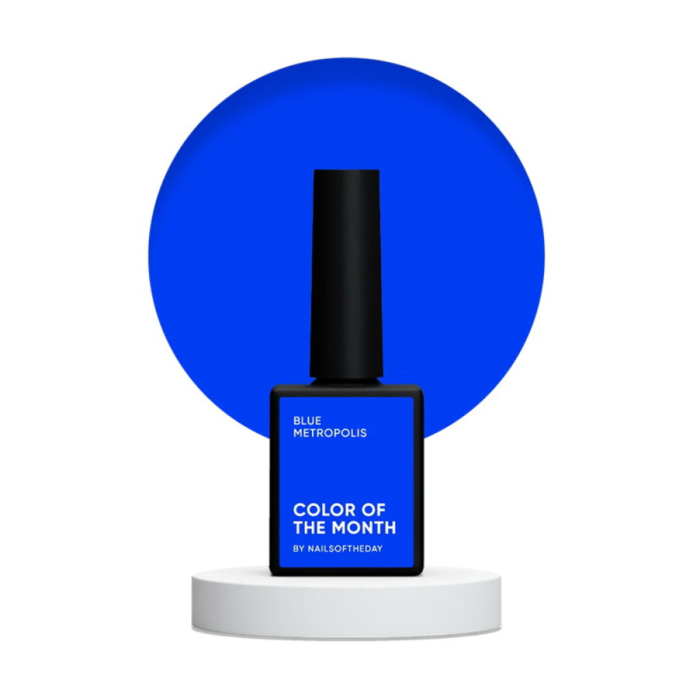 Гель-лак Nails Of The Day Limited Edition Sep 24 Blue Metropolis насичено-синій 10 мл