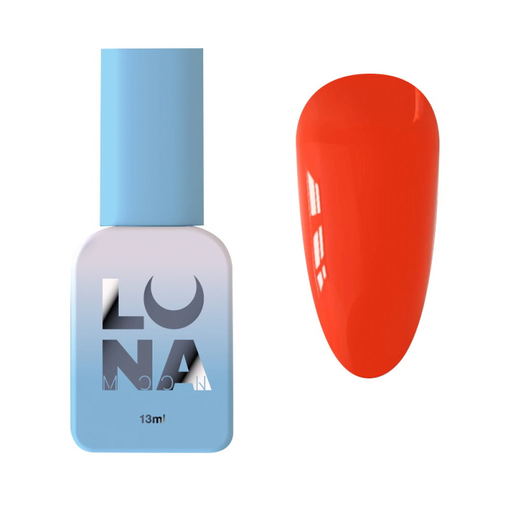 Гель-лак Luna Color Gel 142 неоновий корал 13 мл