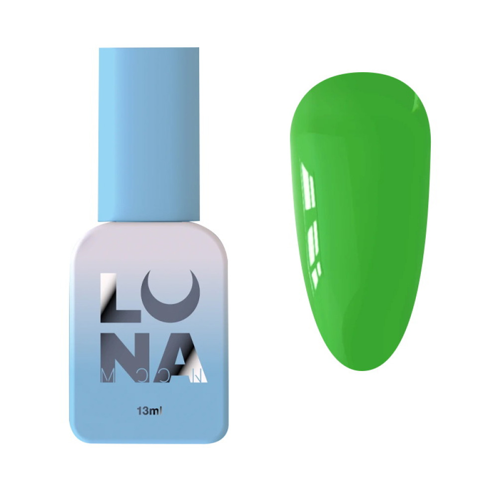 Гель-лак Luna Color Gel 146 яркий зелено-салатовый 13 мл