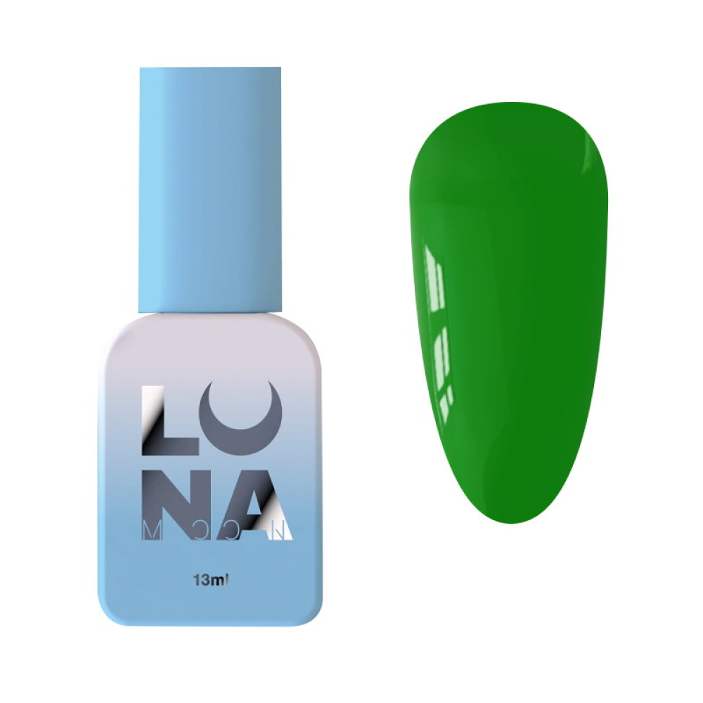 Гель-лак Luna Color Gel 153 яскравий салатово-зелений 13 мл