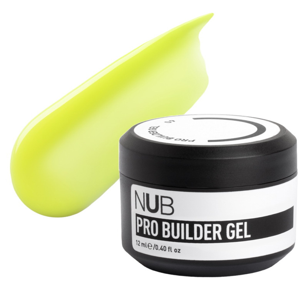 Гель моделирующий NUB Pro Builder Gel 09 классический лимон-лайм 12 мл