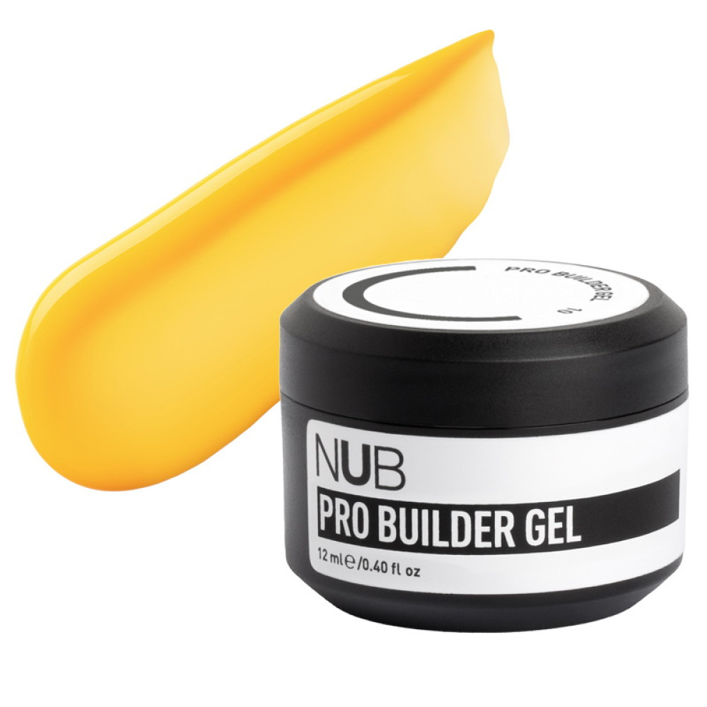 Гель моделюючий NUB Pro Builder Gel 10 класичний теплий жовтий 12 мл