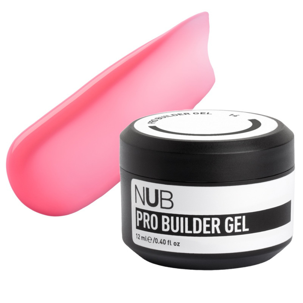 Гель моделюючий NUB Pro Builder Gel 14 класичний рожевий рум’янець 12 мл