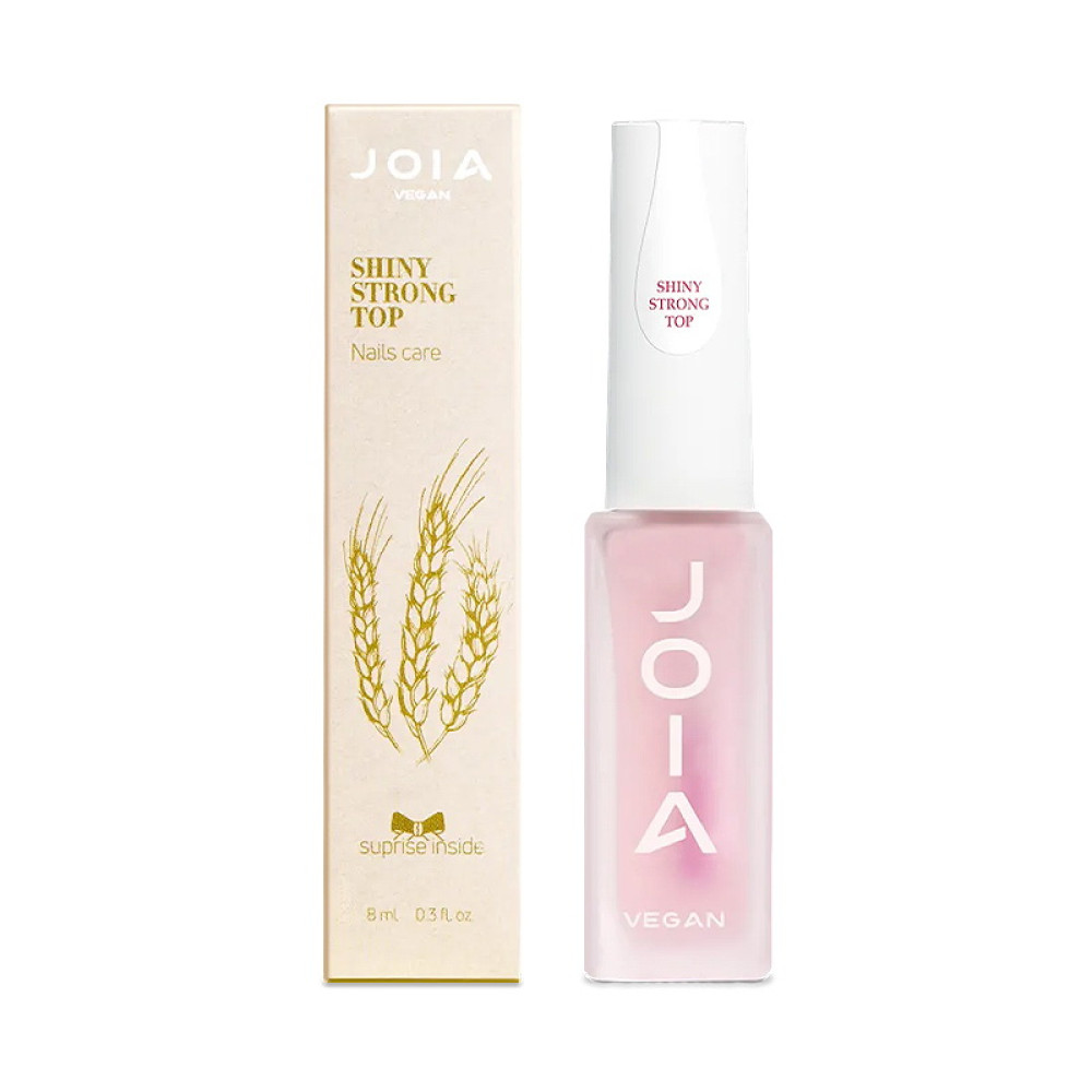 Топ для лака JOIA vegan Shiny Strong Top 8 мл