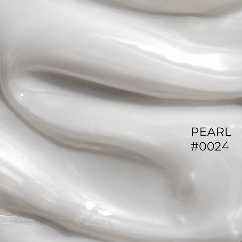 Гель для моделирования DNKa Builder Gel Pearl 0024 белый с жемчужным эффектом 30 мл