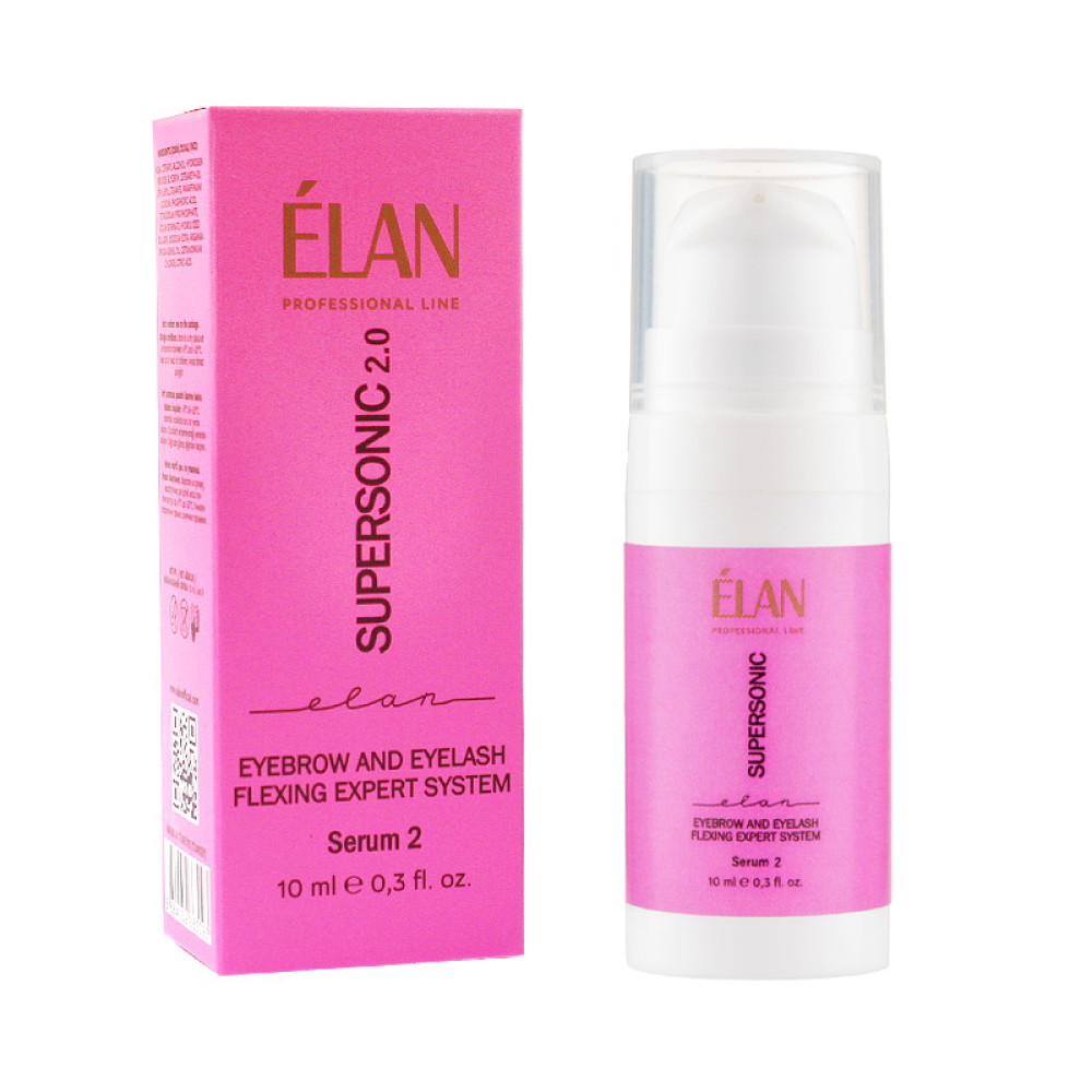 Эксперт-система флексинга бровей и ресниц ELAN Supersonic 2.0 Serum 2 10 мл