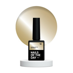Гель-лак Nails Of The Day Korean Cat Eye 10 теплый золотой 10 мл