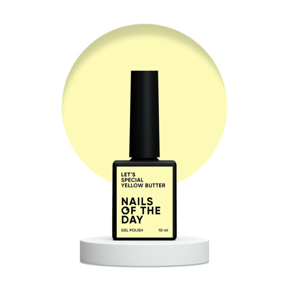 Гель-лак Nails Of The Day Lets Special Yellow Butter пастельно-жовтий 089 10 мл