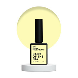 Гель-лак Nails Of The Day Lets Special Yellow Butter пастельно-жовтий 089 10 мл