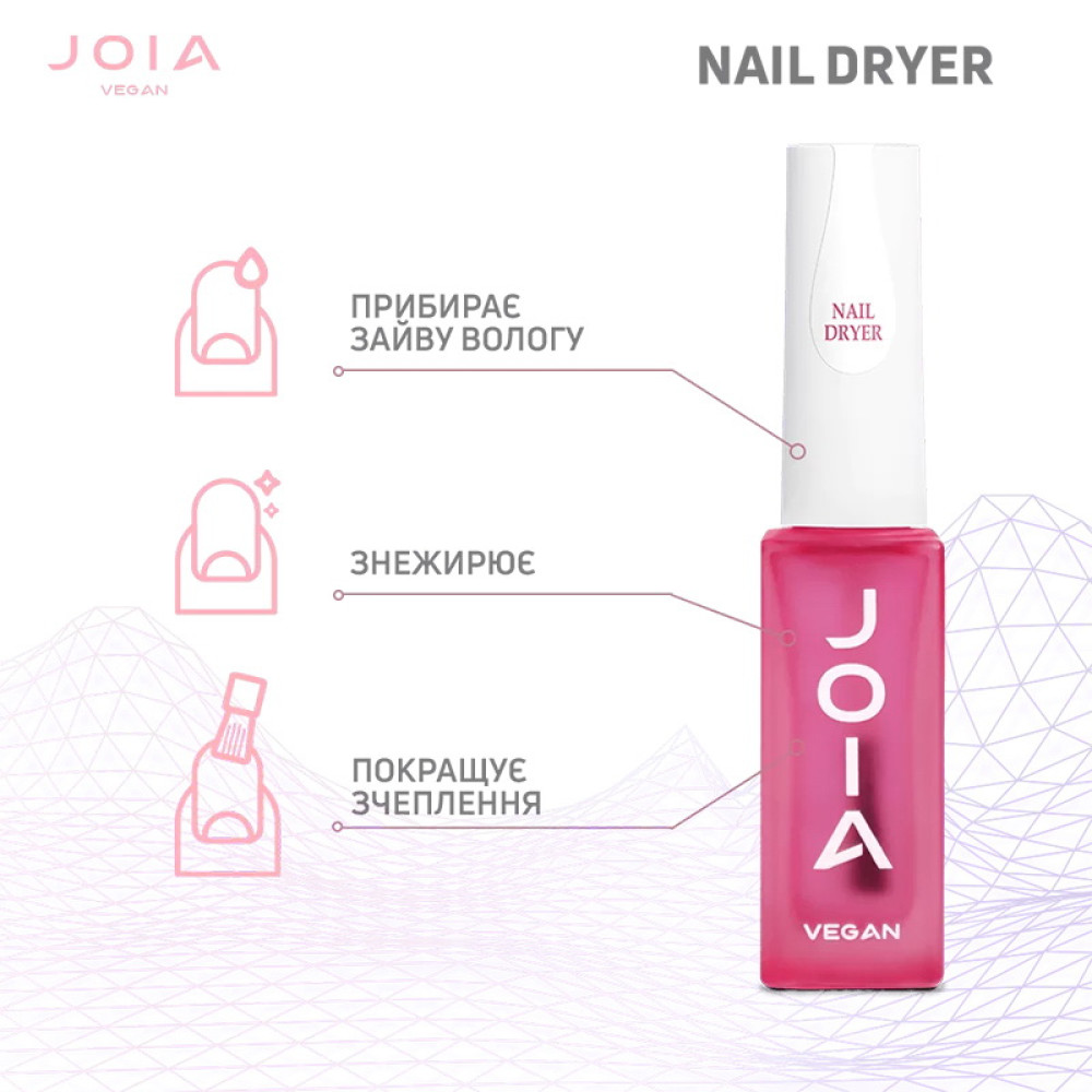 Дегидратор для ногтей JOIA vegan Nail Dryer 15 мл