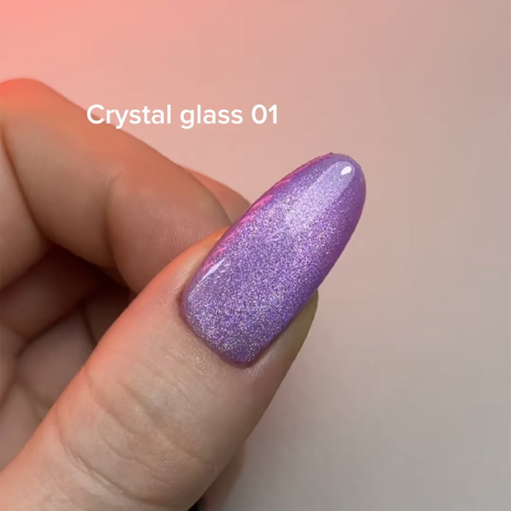 Гель-лак Oxxi Professional Crystal Glass 001 вітражний 10 мл