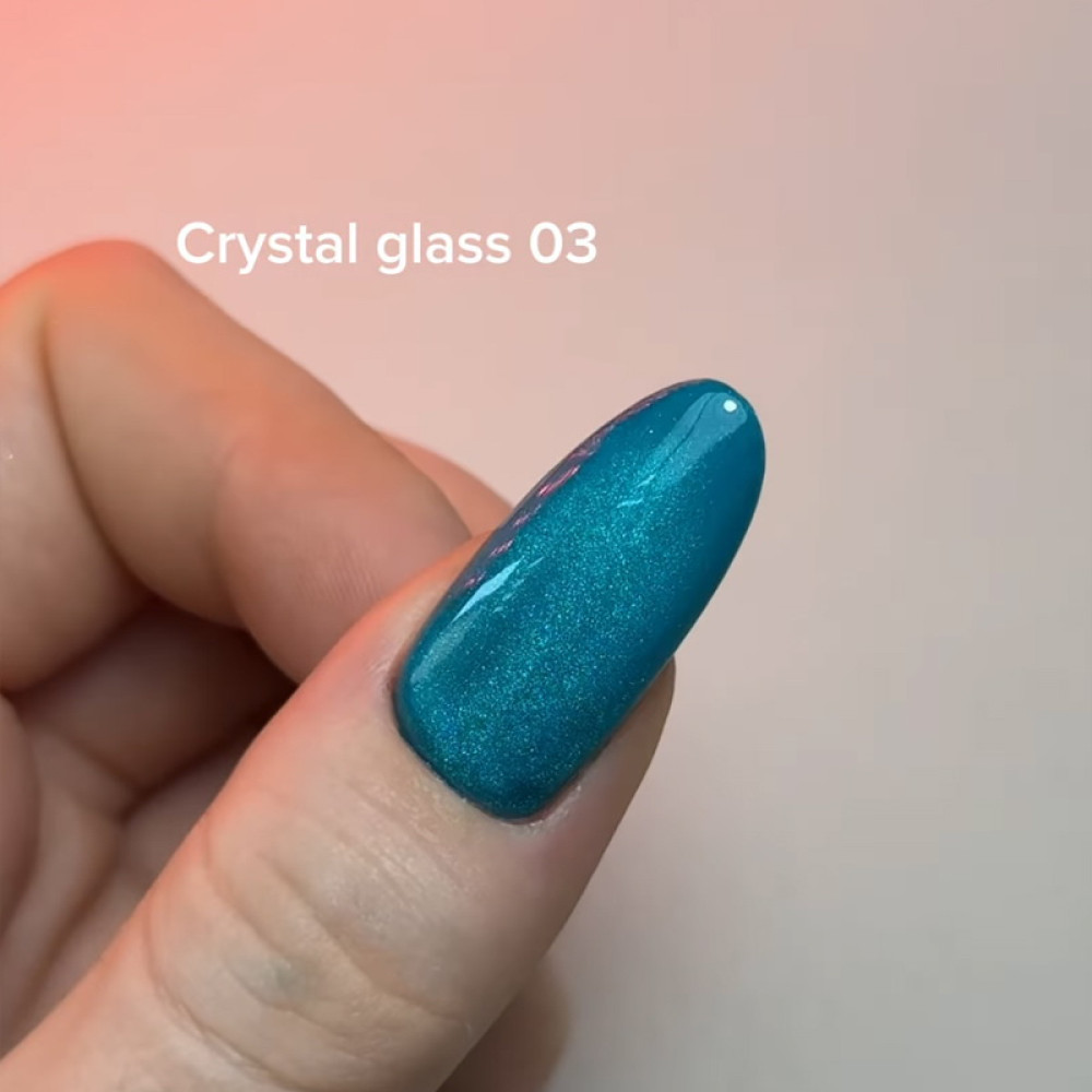 Гель-лак Oxxi Professional Crystal Glass 003 вітражний 10 мл