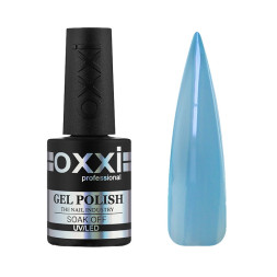 Гель-лак Oxxi Professional Crystal Glass 005 витражный голубой 10 мл