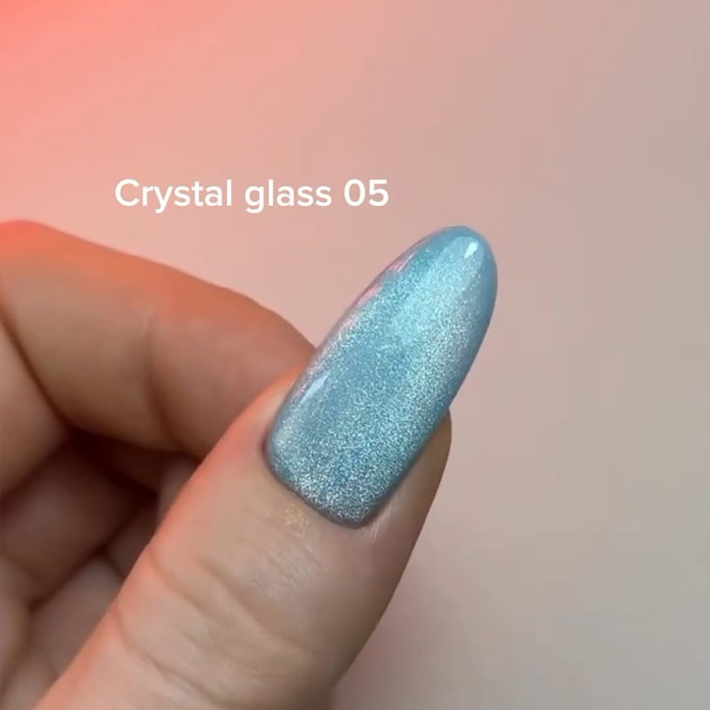 Гель-лак Oxxi Professional Crystal Glass 005 вітражний 10 мл