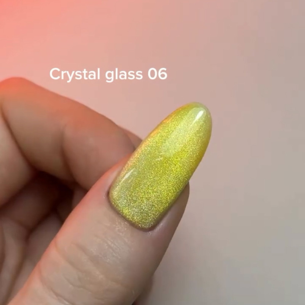 Гель-лак Oxxi Professional Crystal Glass 006 вітражний 10 мл